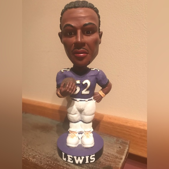 NFL Baltimore Ravens #52 Ray Lewis bobblehead football player linebacker - Picture 1 of 4